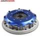 8.5 Inch Racing Clutch Twin Disc Kit & Flywheel For Bmw 323 325 328 E36 M50 M52