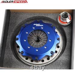 8.5 inch Racing Clutch Twin Disc Kit & Flywheel For BMW 323 325 328 E36 M50 M52