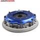 8.5 Inch Racing Twin Disc Clutch Kit + Flywheel For Bmw 323 325 328 E36 M50 M52