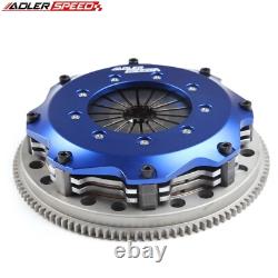 8.5 inch Racing Twin Disc Clutch Kit + Flywheel For BMW 323 325 328 E36 M50 M52