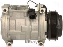 A/C Compressor And Clutch- New Four Seasons 58356