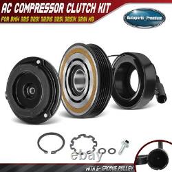 AC Compressor Clutch Kit with 5 Grooves for BMW 325 323i 323is 325i 325iX 328i M3