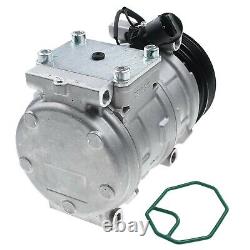 AC Compressor with Clutch for BMW 323i 325i 328i 525i 530i 740i 750iL 840Ci 850i