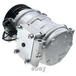 AC Compressor with Clutch for BMW 323i 325i 328i 525i 530i 740i 750iL 840Ci 850i