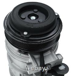 AC Compressor with Clutch for BMW 323i 325i 328i 525i 530i 740i 750iL 840Ci 850i