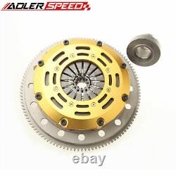 ADLERSPEED For BMW 325 328 525 528 M3 Z3 E34 E36 RACING CLUTCH TWIN DISC KIT