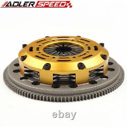 ADLERSPEED Race Clutch Twin Disc Kit For 04-05 BMW 325 330 530 X3 Z4 M54 6 Speed