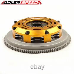 ADLERSPEED Race Clutch Twin Disk Kit For BMW 323 325 328 E36 M50 M52 Standard WT