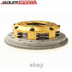 ADLERSPEED Racing Clutch Twin Disc & Flywheel For BMW 323 325 328 E36 M50 M52