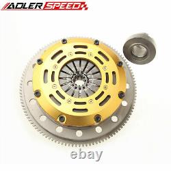 ADLERSPEED Racing Clutch Twin Disc Kit For BMW 323 325 328 E36 M50 M52 Medium WT