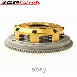 ADLERSPEED Racing Clutch Twin Disk Kit Fits BMW 325 328 525 528 M3 Z3 E34 E36