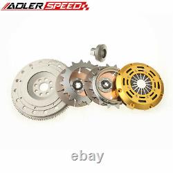 ADLERSPEED Racing Twin Disc Clutch Kit For BMW 323 325 328 E36 M50 M52 Medium WT