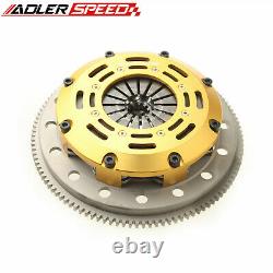 ADLERSPEED Racing Twin Disk Clutch Kit For BMW 325 328 525 528 M3 Z3 E34 E36
