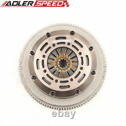 ADLERSPEED SPRUNG TWIN DISC CLUTCH KIT FOR 01-06 BMW M3 E46 6-SPEED with FLYWHEEL