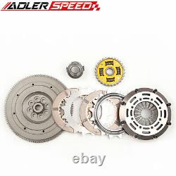 Adlerspeed Sprung Clutch Twin Disc For 04-05 Bmw 325 330 530 X3 Z4 M54 6 Speed