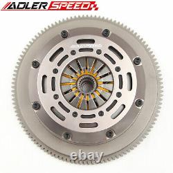 Adlerspeed Sprung Clutch Twin Disc For 04-05 Bmw 325 330 530 X3 Z4 M54 6 Speed