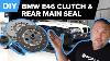 Bmw E46 Clutch Flywheel U0026 Rear Main Seal Replacement Diy 330i 325i 330ci 323i 325ci U0026 More