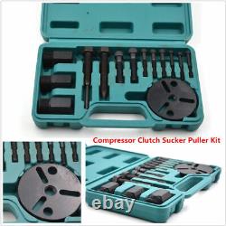 Car AC Compressor Clutch Sucker Puller Air Conditioning Repair R134aTools Kit