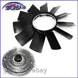 Cooling Fan Blade & Fan Clutch Kit For BMW E36 E46 E53 E34 E32 E39 323i 325i X5