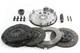 Dkm Clutch For Bmw E46 M3 Ms Twin Disc Clutch Kit Withsteel Flywheel 660 Ft/lbs