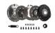 Dkm For Bmw E46 M3 Ms Twin Disc Clutch Kit Withsteel Flywheel (660 Ft/lbs Torque)