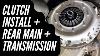 E30 M20 Rear Main Seal Clutch Transmission And Transfer Case Replacement