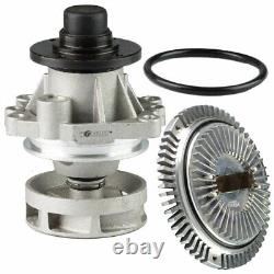 Engine Cooling Fan Clutch + Water Pump for BMW E34 E36 E39 E46 E53 X5 323i 325i