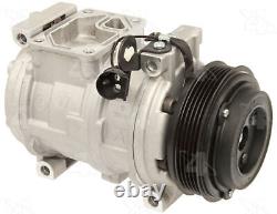 FOUR SEASONS 58356 New Nippondenso 10PA17C Compressor with Clutch For BMW 323 Se