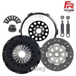 FR HD Clutch Kit+Solid Chromoly Flywheel for BMW E36 E34 E39 M50 M52 S50 S52
