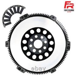FR HD Clutch Kit+Solid Chromoly Flywheel for BMW E36 E34 E39 M50 M52 S50 S52