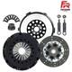 Fr Hd Sprung Clutch Kit & Solid Flywheel For Bmw 525i 528i E34 E36 E39 M50 M52