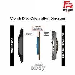 FR Stage 3 DCF Clutch Kit & Flywheel For BMW 323 325 328 525 528 i is Z3 M3 E36