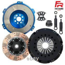 FR Stage 3 DF Fast REV Clutch Kit+Aluminum Flywheel For BMW E36 E39 M50 M52 S50