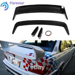 Fit For BMW 3 Series E36 M3 LTW GT 1992-1998 Rear Trunk Spoiler Wing Matte Black