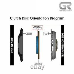 GR Stage 2 HD Clutch Kit Solid Conv Flywheel For BMW 323 325 328 E36 M50 M52