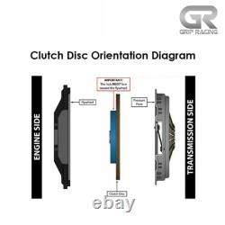 GR Stage 3 DCF Clutch Kit For Solid CONV Flywheel BMW 323 325 328 E36 M50 M52