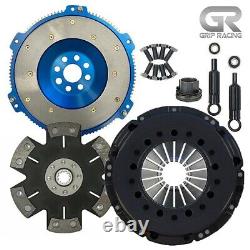 GR Stage 6 Clutch Kit+Aluminum Flywheel for BMW E36 E39 325 328 525 M3 Z3 S52