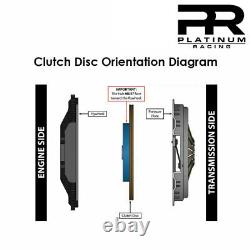PR Stage 1 Clutch Kit+Chromoly Flywheel For BMW 92-99 323 325 328 E36 2.5L 2.8L