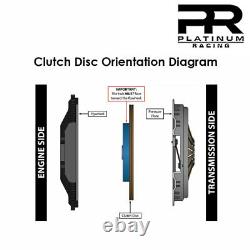 PR Stage 2 Clutch Kit & Super Light Aluminum Flywheel For BMW M3 Z3 E36 S50 S52