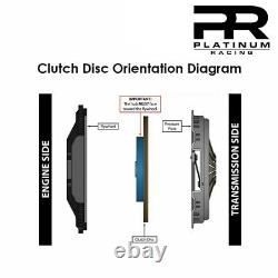 PR Stage 3 DCF Clutch Kit Solid Conv Flywheel For BMW 323 325 328 E36 M50 M52