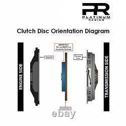 PR Stage 3 Dual-Friction Clutch Kit+Flywheel For BMW 325 328 525 528 i is M3 Z3