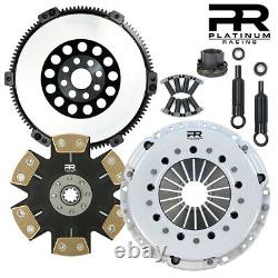 PR Stage 5 Clutch Kit and Solid Flywheel For BMW 92-99 323 325 328 E36 2.5L 2.8L