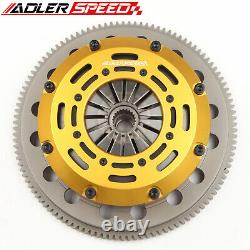 RACE CLUTCH TWIN DISC & FLYWHEEL MEDIUM for 04-05 BMW 325 330 530 X3 Z4 M54 6SPD