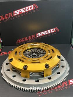 Race Clutch Twin Disc Kit & Flywheel For BMW 323 325 328 E36 M50 M52 Medium WT