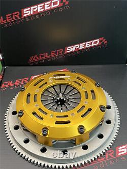 Racing Twin Disc Clutch with Flywheel For BMW 323 325 328 E36 M50 M52 Medium WT