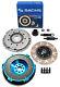 Sachs-fx Dual Friction Clutch Kit+aluminum Flywheel For 92-95 Bmw 325 I Is M50