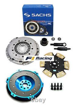 SACHS FX HD STAGE 4 CLUTCH KIT& ALUMINUM FLYWHEEL FOR 92-95 BMW 325 i is M50