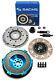 Sachs-fx Twin Friction Clutch Kit+aluminum Flywheel For 92-95 Bmw 325 I Is M50