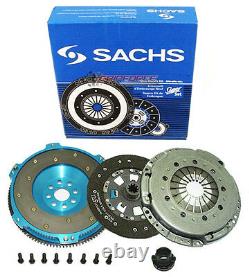 SACHS SUPER CLUTCH KIT & ALUMINUM FLYWHEEL FOR 92-98 BMW 325 328 i is E36 M50