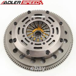 SPRUNG TWIN DISC CLUTCH + FLYWHEEL For 04-05 BMW 325 330i 530 X3 Z4 E46 E60 M54
